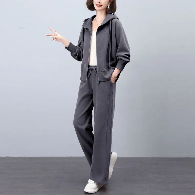 Plant Parent Hoodie - Conjunto informal gris 2025 novedad de