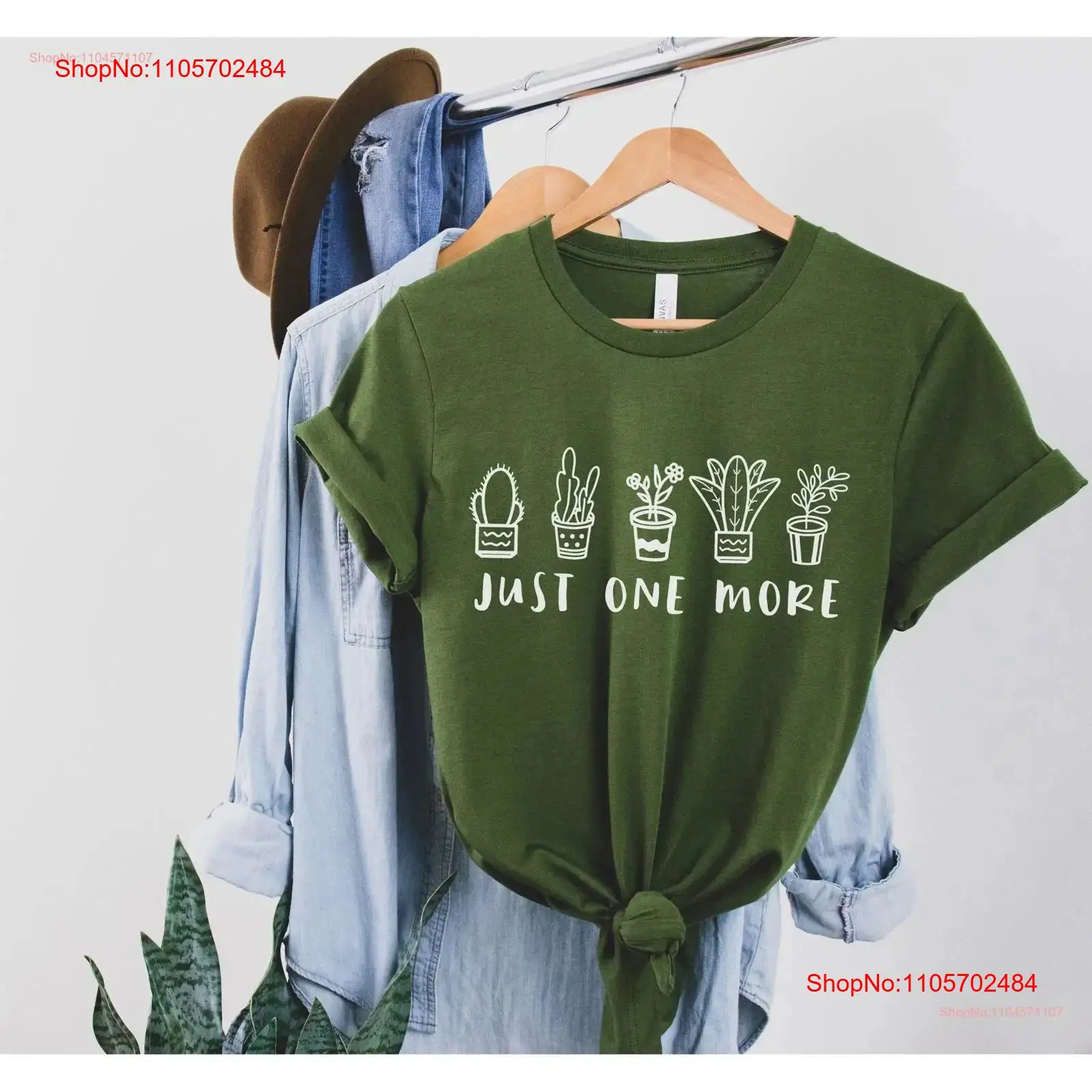 Plant Parenthood - Camiseta Just One More PlanT con
