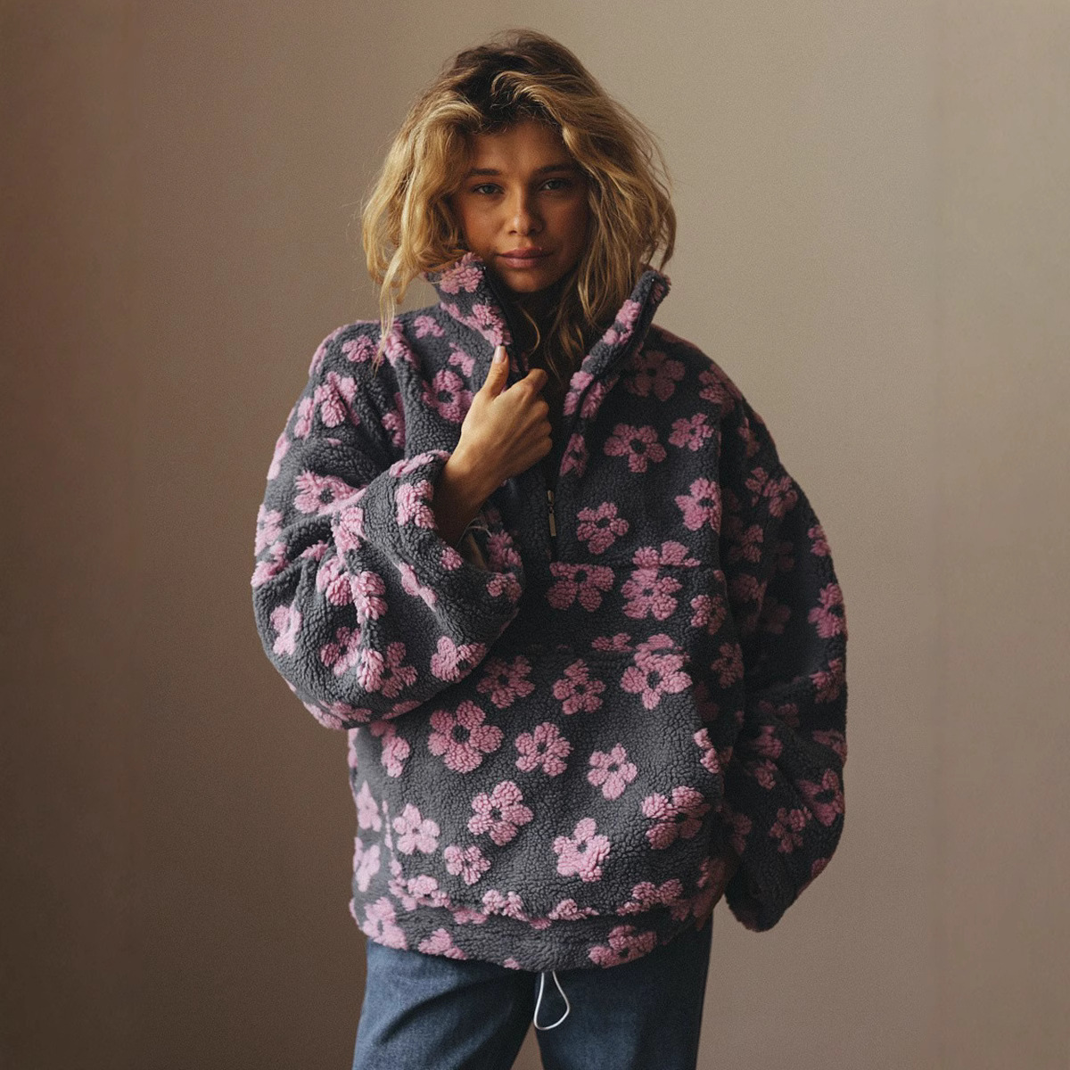 Plant Parent Hoodie - Sudadera de algodón con cuello alto