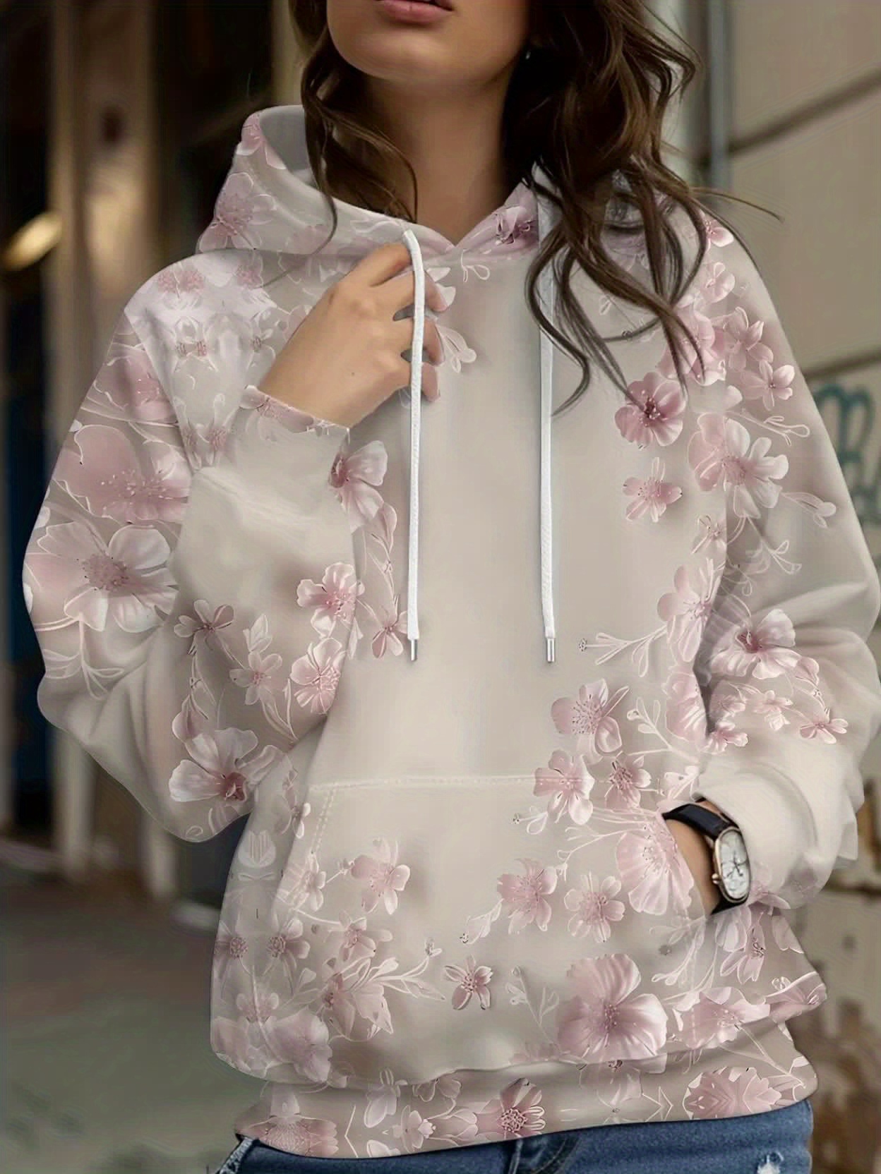Plant Parent Hoodie - Sudadera con capucha informal con estampado