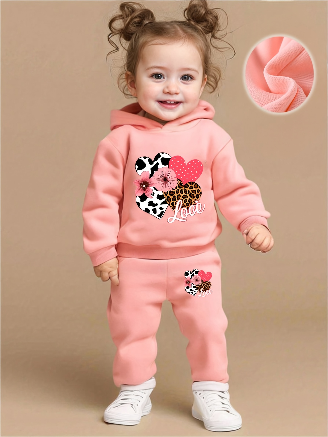 Bebé niña Love Flower Pattern  - Plant Parent Hoodie reseña y precio