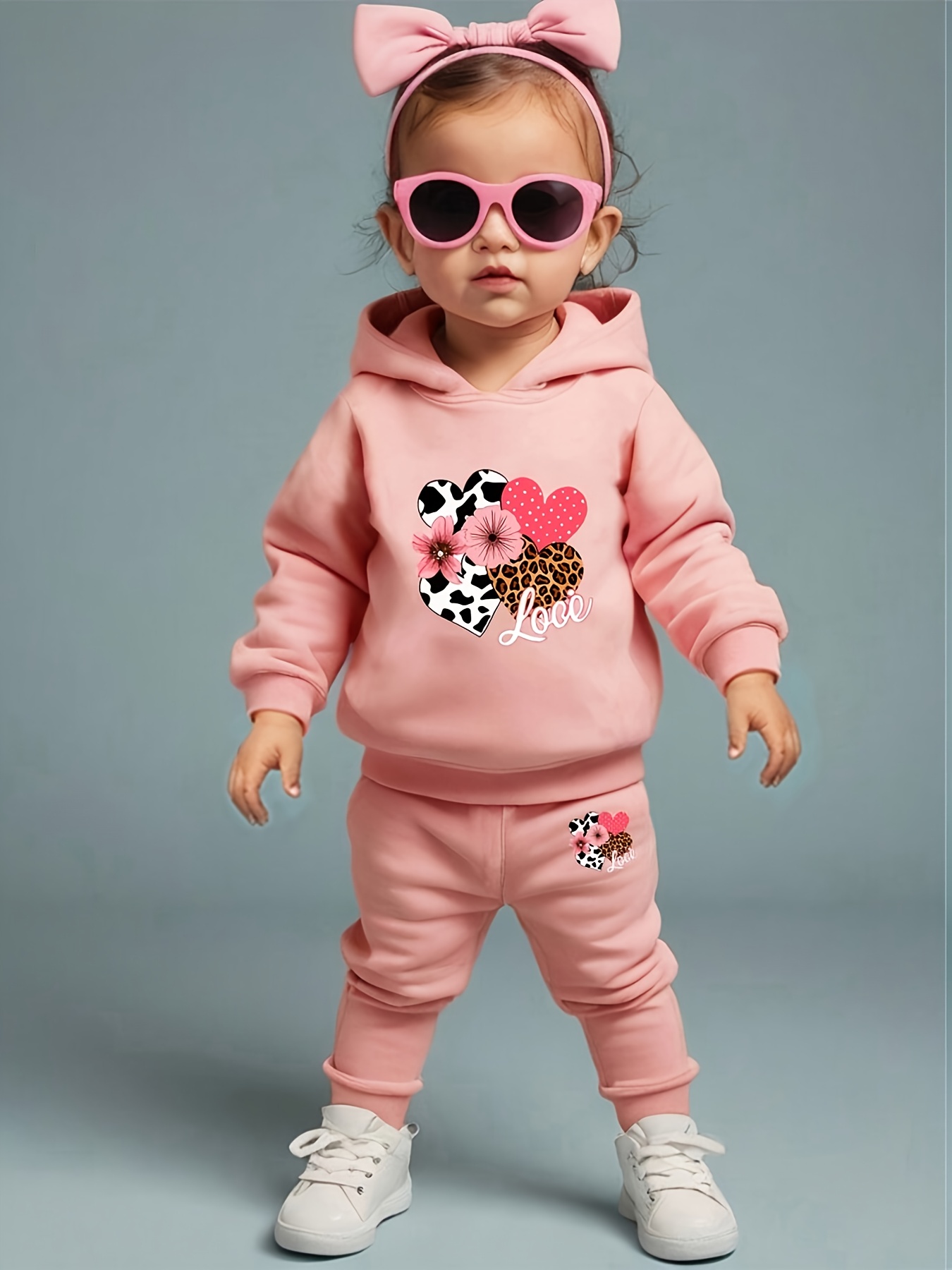 Bebé niña Love Flower Pattern  - Plant Parent Hoodie reseña y precio
