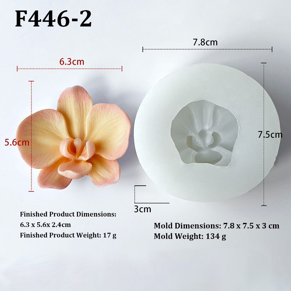 Molde de Silicona con Forma de - Orchid Phalaenopsis reseña y precio
